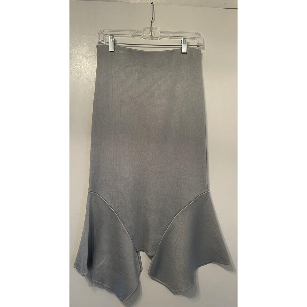 C/MEO COLLECTIVE SKIRT Grey/Blue,, MAXI Unique Design